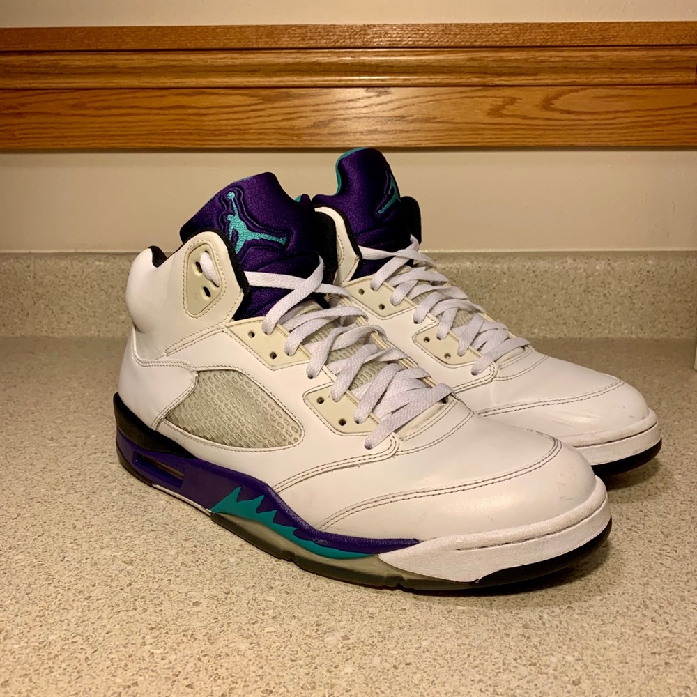 Jordan Retro 5 grape 2013